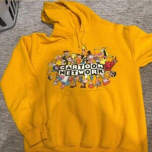 Cartoon Network Graphic Yellow Hoodie